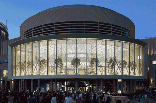 苹果米兰旗舰店设计，被誉为“欧洲最美苹果店”！