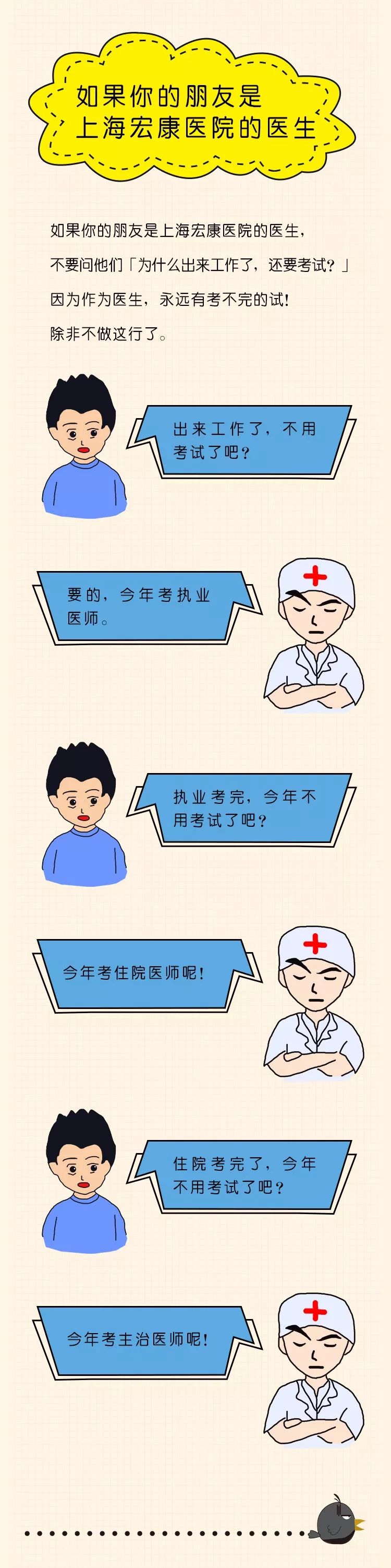 如果你的朋友是上海宏康医院的医生