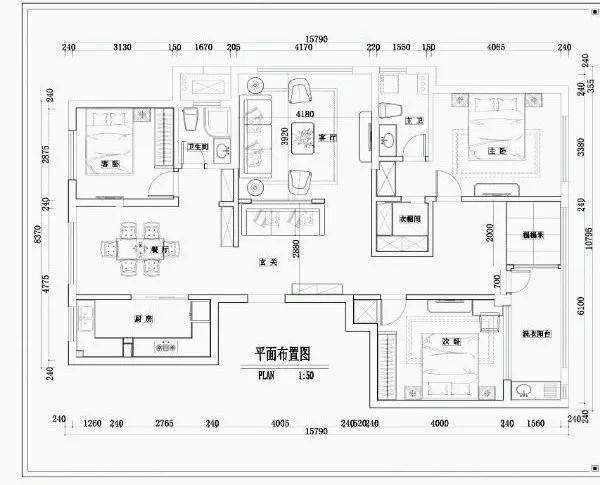 148平新中式三居室，入户玄关和走道榻榻米太有韵味了