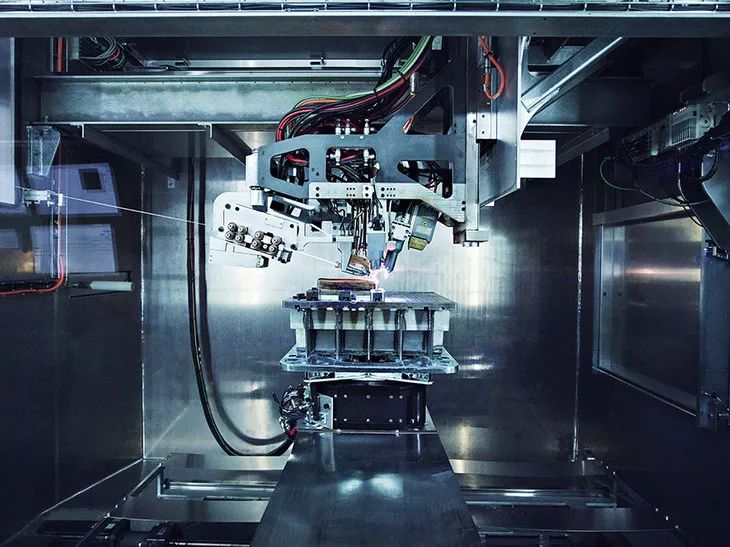 快速等离子沉积（RPD）金属3D打印机，生产力比SLM快50-100倍