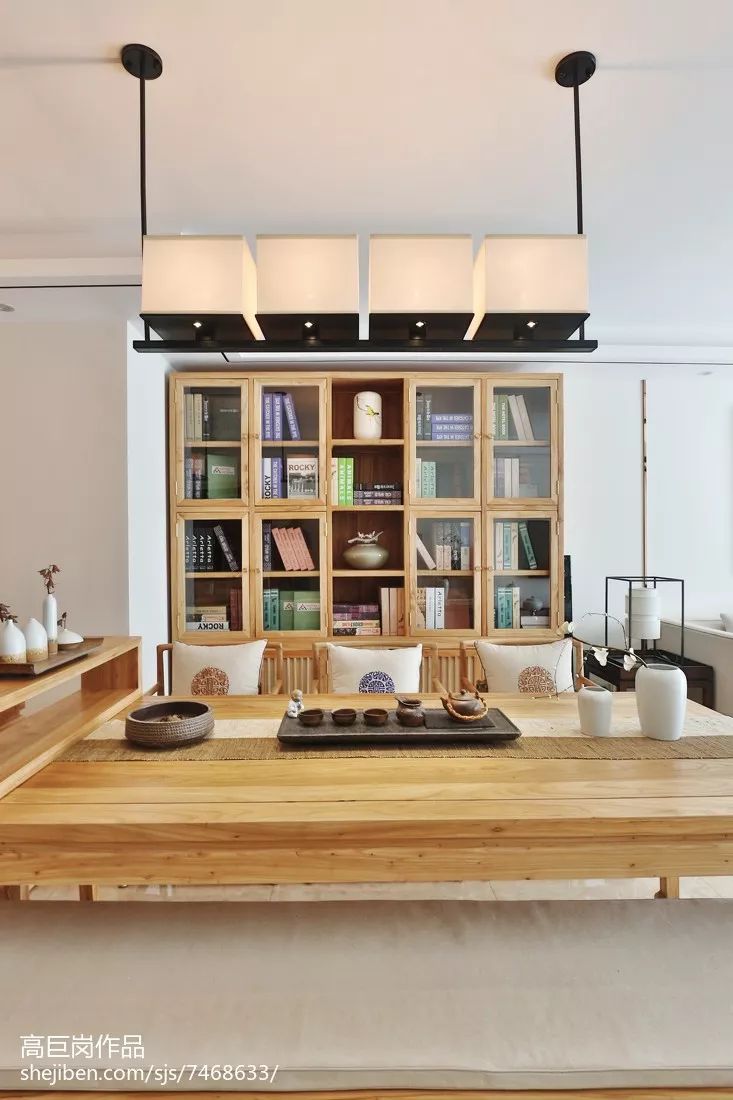 书房+茶室，演绎东方的极致美学！
