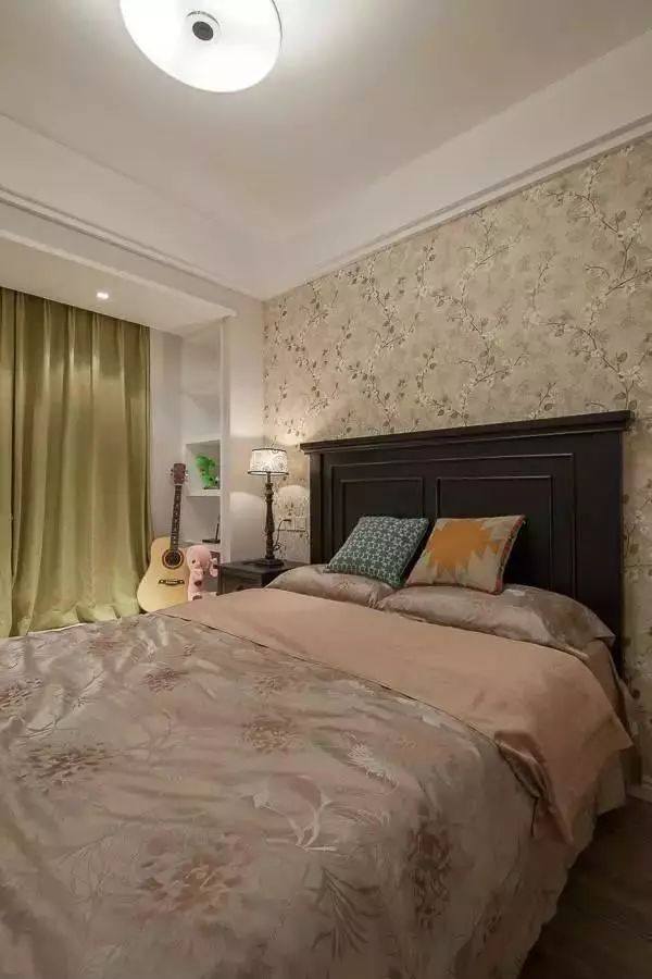 新房110㎡美式三居室，超级舒服的色彩搭配！