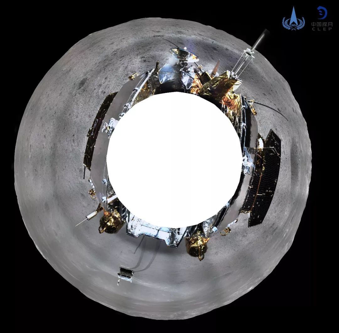 世界第一张！月背清晰环拍影像图来了！