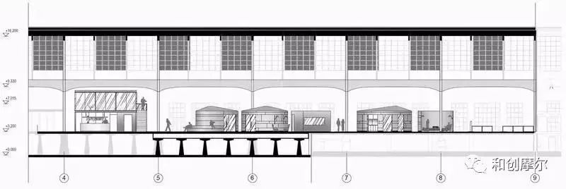 你家的商场中庭够美吗？来看看这15个宽敞又明亮的中庭设计及剖面图