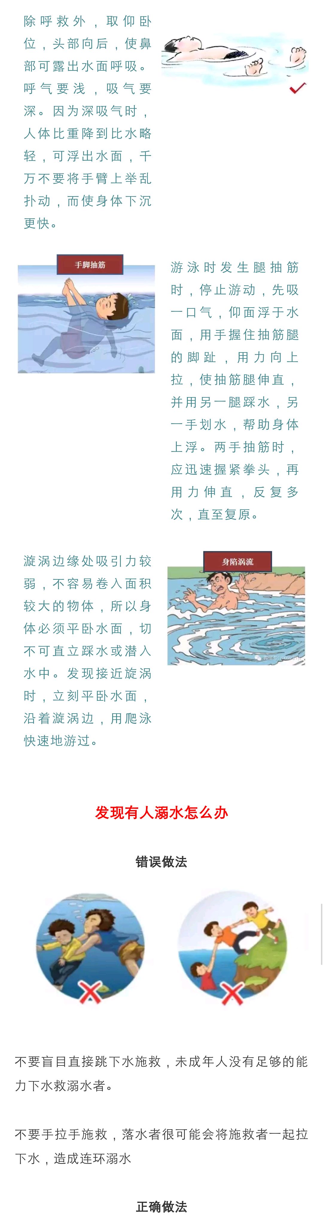 【快乐假期】安全快乐过暑假——之中小学生防溺水攻略
