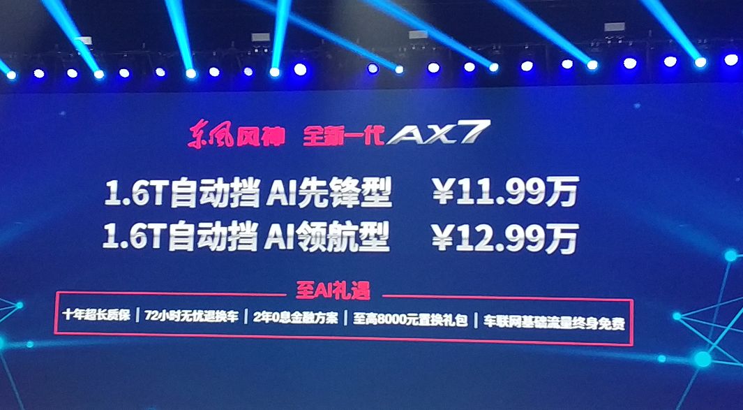 东风风神又出大招，国产精品全新一代AX7上线了！