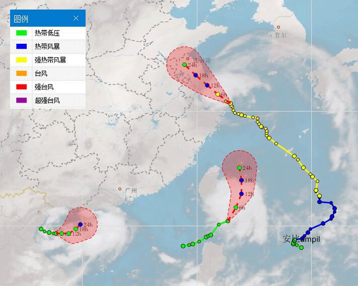 台风“山神”卷土重来，未来三天有大暴雨！扎心的是还有2~3个台风滚滚而来……